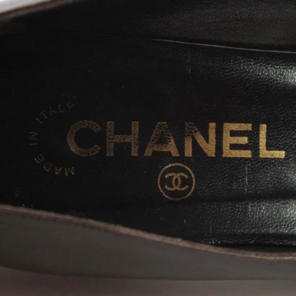 Authentic Chanel Sz38.5 ABSOLUTELY GORGEOUS Heels - Picture 5 of 7